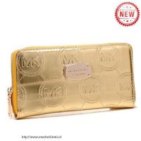 michael kors jet set monogram continental groot goud portefeuilles Store Arnhem ti3jk142